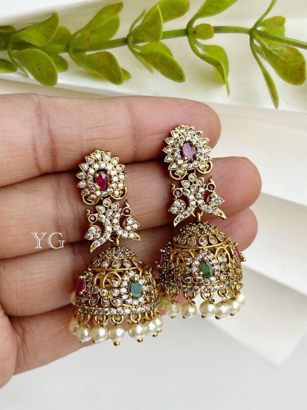 Flower Design Earrings