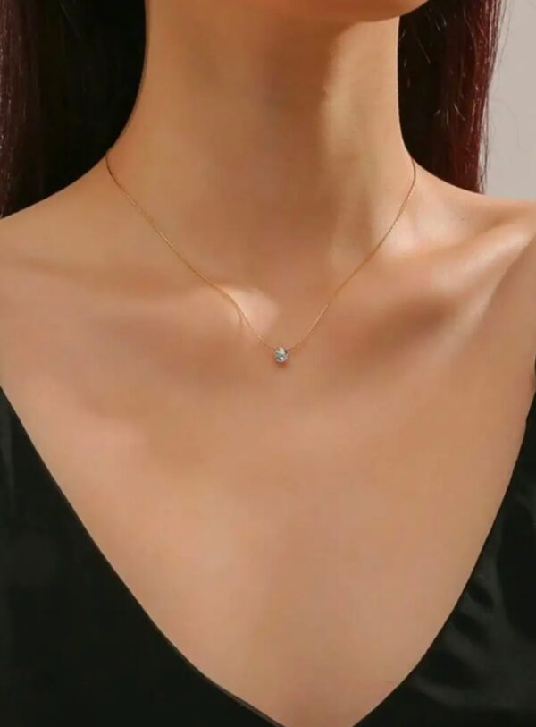 Round ss chain neckpiece