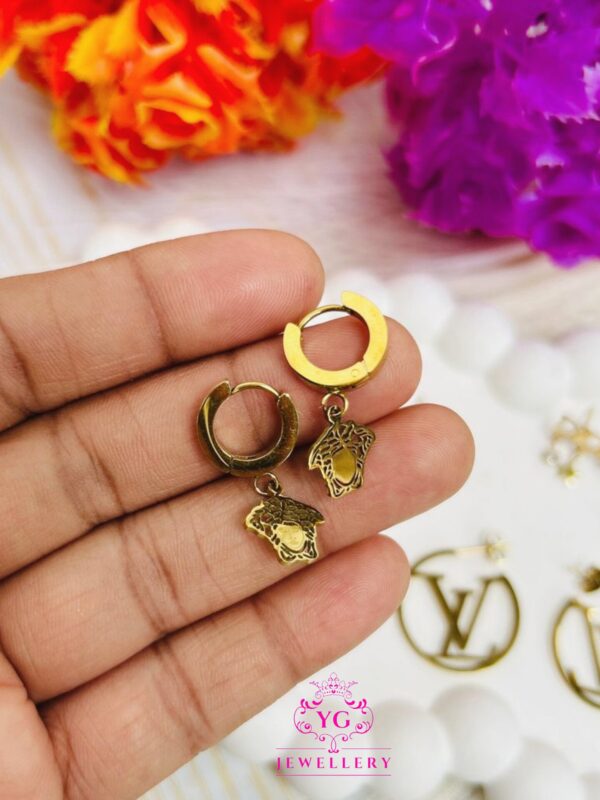 Versace Stainless earrings